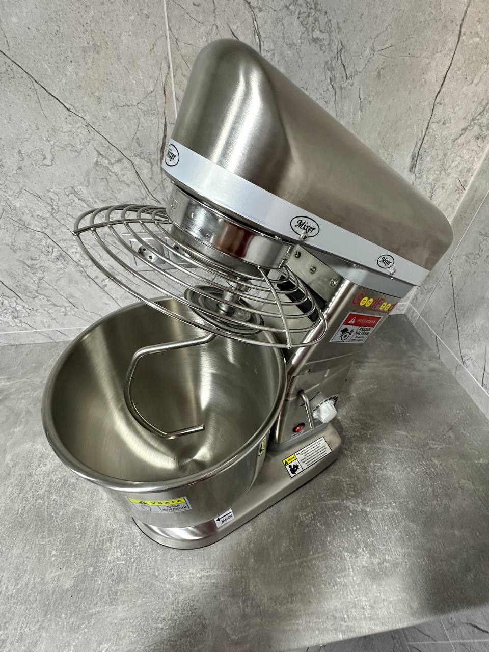 Машина збивальна GoodFood PM-B10S металік